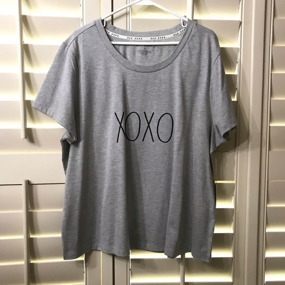 RAE DUNN XOXO short sleeve T-Shirt 2X Women’s